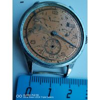 Трофейные Швейцарские механические мужские часы нужен ремонт в коллекцию старт с 1 рубля без МПЦ аукцион всего 5 дней