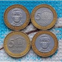 Доминиканская Республика 5 песо. Новогодняя ликвидация!