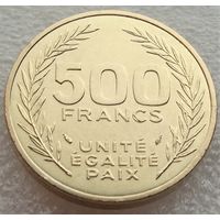 Джибути. 500 франков 1991 год  КМ#27