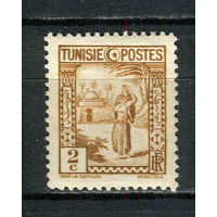 Французский протекторат  - Тунис - 1931 - Местная женщина 2С - [Mi.172] - 1 марка. MH.  (Лот 100EH)-T5P15