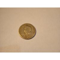 Филиппины 25 центов 1971г