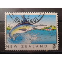 Новая Зеландия 1989 Меч-рыба