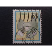 Япония 1987 день марки, слон