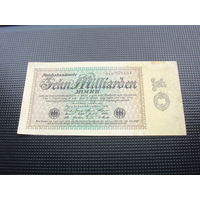 Германия 10000000000 10 миллиардов марок 1923