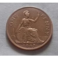 1 пенни, Великобритания 1947 г., Георг VI