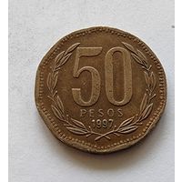 Чили 50 песо, 1997