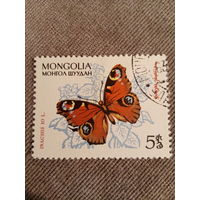 Монголия 1963. Бабочки. Inachis