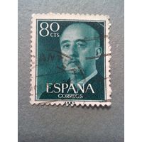 Испания. Франко. 1955г. гашеная