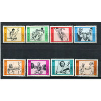Руанда - 1980 - Олимпийские игры в Москве - [Mi. 1042-1049] - полная серия - 8 марок. MNH.  (Лот 100DY)-T3P41