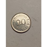 Маврикий 20 центов 2012 года .