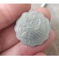 20 центов 1996.свазилэнд