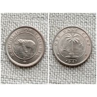 Либерия 1/2 цента 1941 /животные/Слон /FA