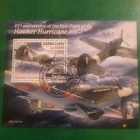 Сьерра Леоне 2020. 85 годовщина первого полета Hawker Hurricane