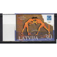 Латвия 2004 Олимпиада Афины ЛОИ Спорт 1м**