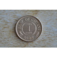 Гайана 1 цент 1988