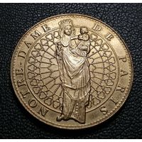 Монетовидный Жетон Нотр -Дам де Пари 2007 год. 34мм Франция