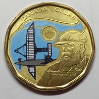 Канада 1 доллар, 2022 175 лет со дня рождения Александра Грейама Белла UNC