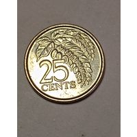 Тринед и Тобаго 25 центов 2017  года .