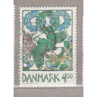 Птицы Фауна Дания 1999 год лот 1072