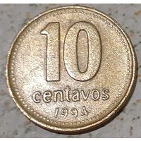 Аргентина 10 сентаво, 1994 (7-3-67)