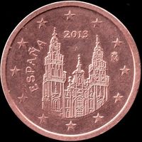 Испания 2 евроцента 2013 г. КМ#1145 (13-14)