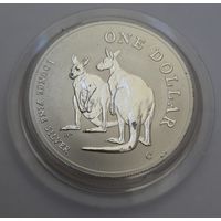 Австралия 1999 серебро (1 oz) "Кенгуру"