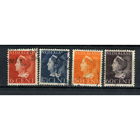 Нидерланды - 1946 - Королева Вильгельмина  - [Mi. 449-452] - полная серия - 4 марки. Гашеные.