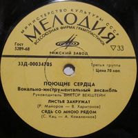 ВИА ''Поющие сердца'' (Листья закружат) (7'')