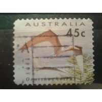 Австралия 1993 Птеродактиль на самоклейке Михель-1,0 евро гаш