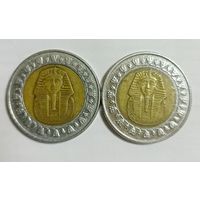 1 фунт Египет 2008 год . 2010 год