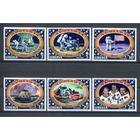Либерия - 1971г. - Апполон-14: Третья высадка на луну - полная серия, MNH [Mi 777-782] - 6 марок