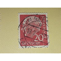 Германия ФРГ 1954, 1956 Стандарт. Теодор Хойс