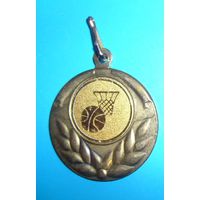 Медаль спортивная.Районная школьная баскетбольная лига.2007-2008г.