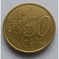Франция, 50 евроцентов 1999 год.