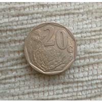 Werty71 ЮАР 20 центов 1997 Южная Африка