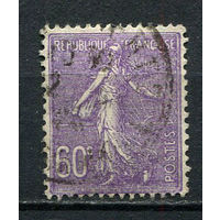 Франция - 1924/1926 - Жница 60С - [Mi.162] - 1 марка. Гашеная.  (Лот 51Dd)