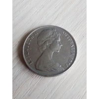 Австралия 10 центов 1974г.