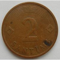 Латвия 2 сантима 1992