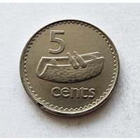 Фиджи 5 центов, 1997