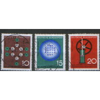 Полная серия из 3 марок 1964г. ФРГ "Юбилеи в науке" 1-ая серия