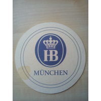 Бирдекель (подставка под пиво) Hofbrau Munchen/Германия