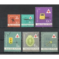 Здравоохранение Венгрия 1961 год серия из 6 марок