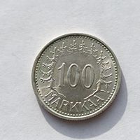 100 марок Финляндия 1956 года. Серебро 500. Монета не чищена. 26