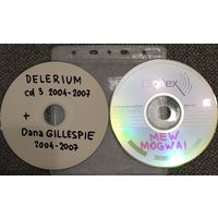 CD MP3 DELERIUM. Dana GILLESPIE, MEW, MOGWAI -  Selected Albums - 2 CD