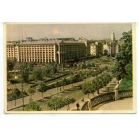 Киев. Вид на площадь Калинина. Фото А левченко. тир 185000