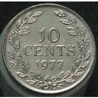 Либерия 10 центов 1977 KM#17a.2 (2-108) распродажа коллекции