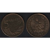 Польша y278 5 грош 2011 год (mw) (f0