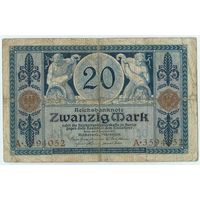 Германия, 20 марок 1915 года.