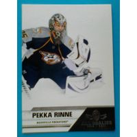 Пекка Ринне "Нэшвилл Предаторз" - Карточка НХЛ - Сезон 2011 года - "Экс Вратарь минского "Динамо".