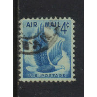США Авиа 1954 Белоголовый орлан в полете Стандарт #680